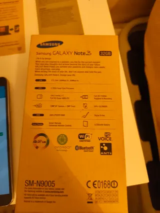 URGE Galaxy Note 3 COMPLETO en Caja