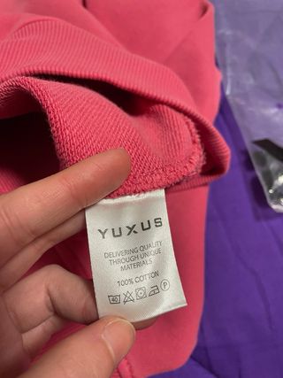 Sudadera Yuxus Rosa