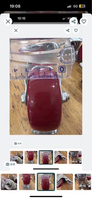 4 Rodas com Travão Novas