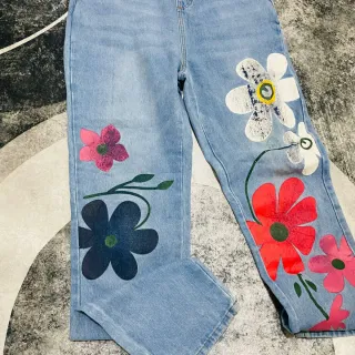 Salopette denim vintage donna M