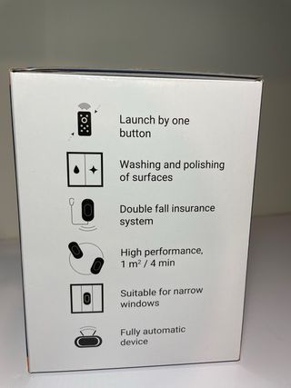 Robot Limpia Cristales Automático  con 3 Modos.