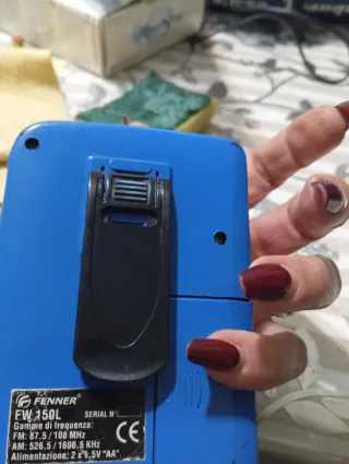 Radiocassetta funzionante