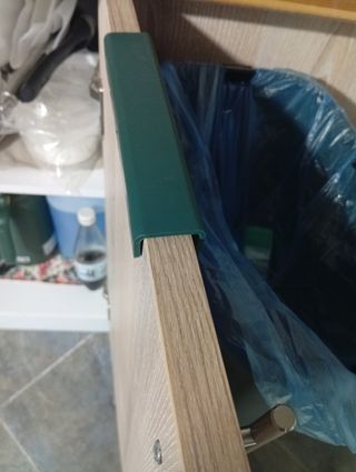Cubo de Basura Colgante Verde