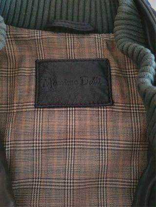 Chaqueta de piel larga hombre Massimo Dutti