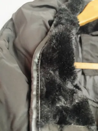 Chaqueta/Parka Negra MUJER. Talla S