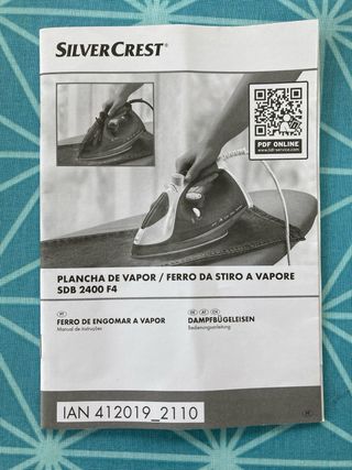 Ferro de engomar Silvercrest