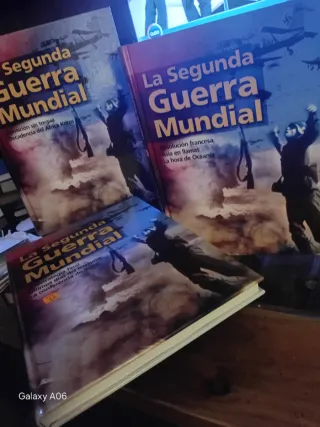 3 libros "La segunda guerra mundial "
