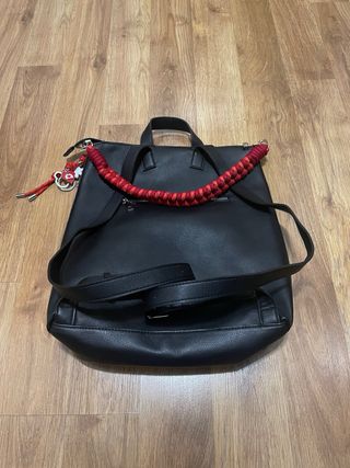 Mochila Desigual Mickey Mouse Negra Roja