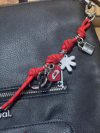 Mochila Desigual Mickey Mouse Negra Roja