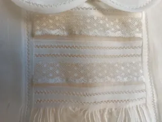 Vestido de Bautizo Blanco completo