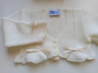 Vestido de Bautizo Blanco completo