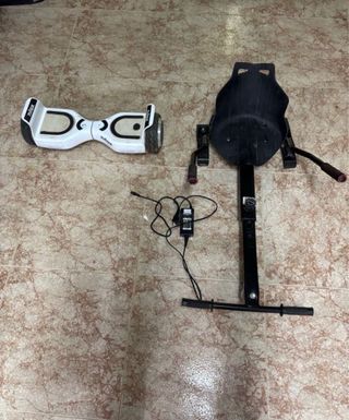 Hoverboard nilox con asiento y cargador