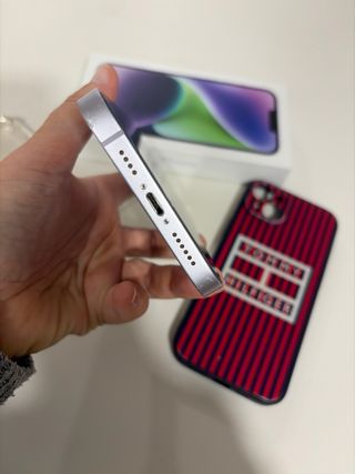 iPhone 14 Plus Viola + 2 Custodie Tommy Hilfiger