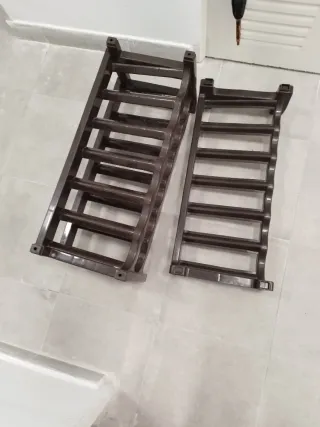 Estantería Botellero Vino Plástico Marrón