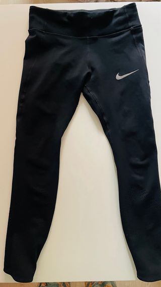 Calza 3/4 Nike Negra Mujer