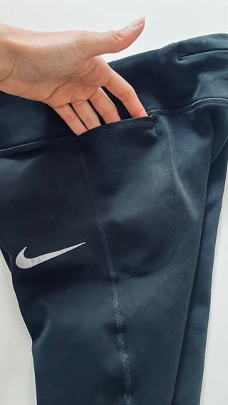 Calza 3/4 Nike Negra Mujer