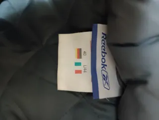 Piumino Reebok donna grigio taglia L