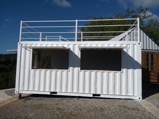 Bar móvil / Food Truck verde