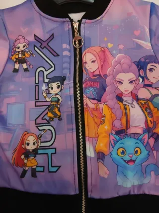 Bomber niña guerreras K-pop