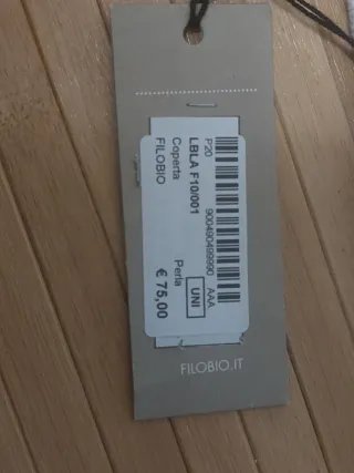 Copertina Filobio lettino bimbo/a Nuova