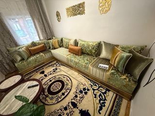 Salón Marroquí Sofá Conjunto Dorado 642145371