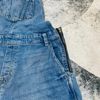 Salopette denim vintage donna