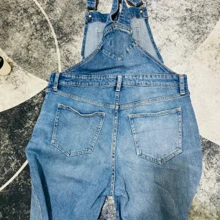 Salopette denim vintage donna