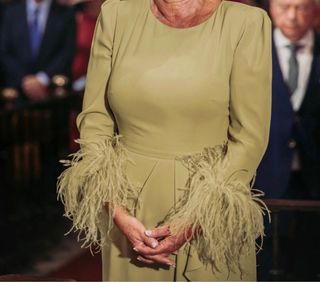 Vestido Rosa Clara Verde Lima