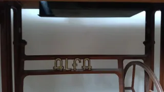 Máquina de coser antigua Sigma