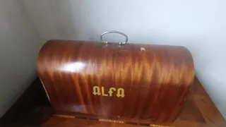 Máquina de coser antigua Sigma