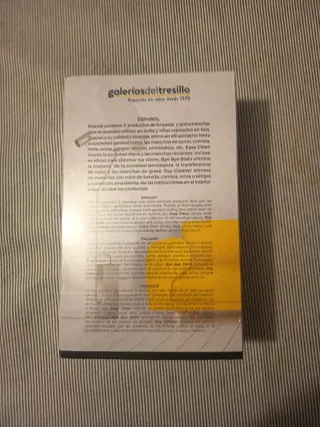 Limpiador Telas y Microfibras Galerías del Tresill