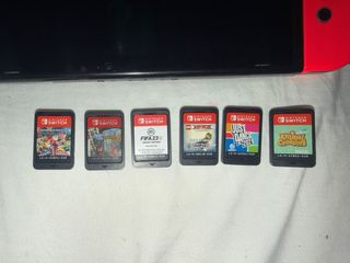 Nintendo Switch Azul/Rojo + Accesorios