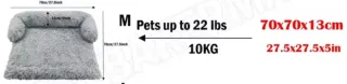 Funda protectora para sofá de perro