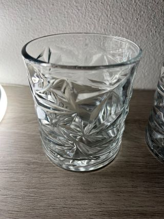 Set 6 Bicchieri Tumbler Vetro