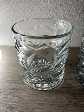 Set 6 Bicchieri Tumbler Vetro