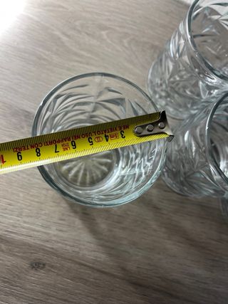 Set 6 Bicchieri Tumbler Vetro