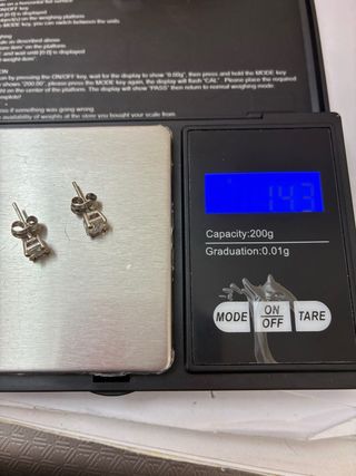 Pendientes Oro 18k Diamantes Naturales 1,09 Ct