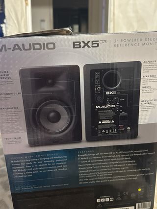 M-Audio BX5 D3 Monitores Estudio (Pareja)