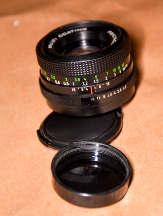 Objetivo Pentacon 50mm F1.8 Multicapa M-42