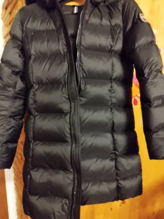 Piumino donna 3/4 Colmar nero