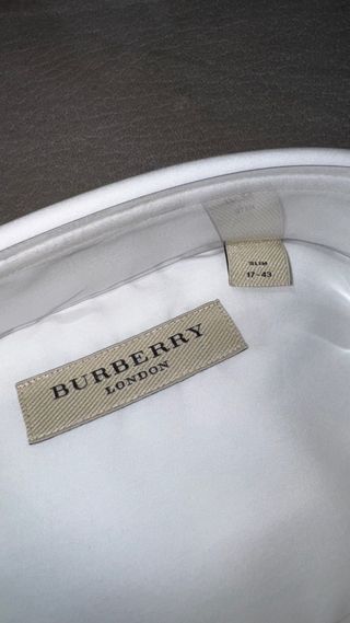 Camicia Burberry Bianca Originale