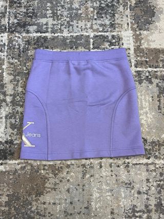 Minigonna Calvin Klein Viola taglia S