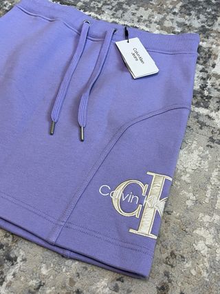 Minigonna Calvin Klein Viola taglia S