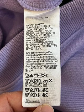 Minigonna Calvin Klein Viola taglia S