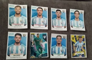 8 Cromos Málaga CF LaLiga Panini 2025/2026