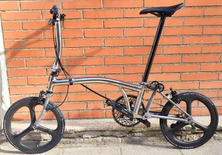 Brompton Especial Níquel Edition