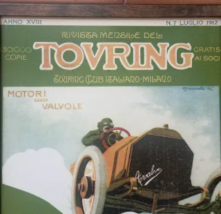 Stampa Vintage: Itala in cornice 30x40