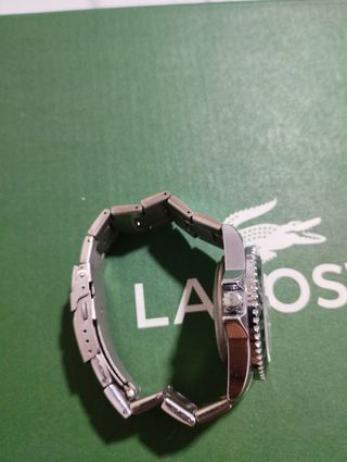 Reloj Gatsby Hombre Negro y Plateado