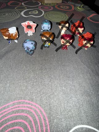 Figuras Stranger Things Huevo Kinder. A 2€ la ud.