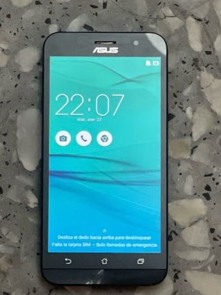 Móvil Asus Negro